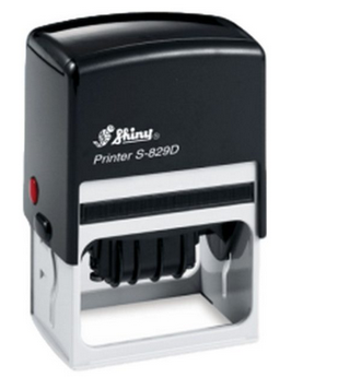 SHINY SELF INKING DATE STAMP - S828D