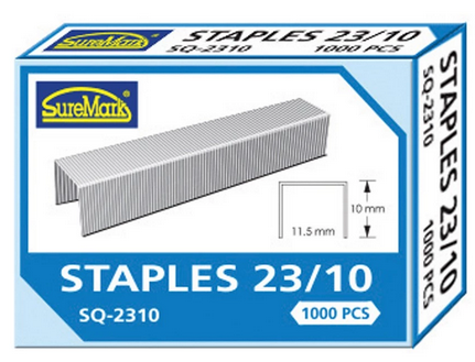SUREMARK SQ2310 STAPLES REFILL - 10mm