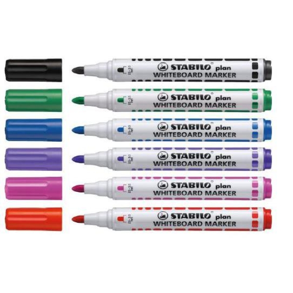 STABILO WHITEBOARD MARKER 641 - Black