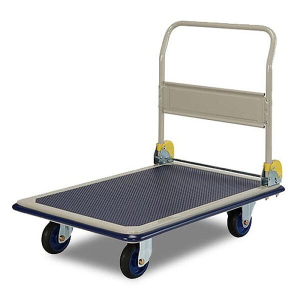 YW-PLASTIC TROLLEY COMPLETE W/WHEELS (400KGS) 60x90CM
