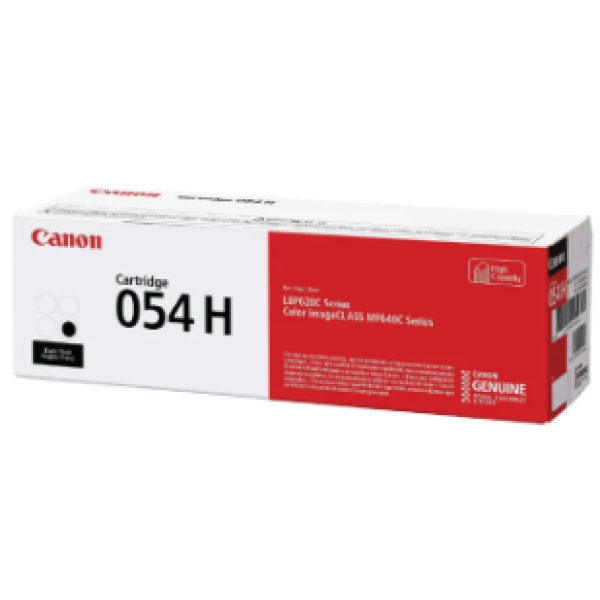CANON TONER CARTRIDGE 054H - Black 3.1K FOR MF643