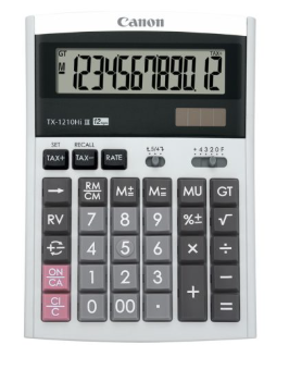 CANON TX-1210HI-111 12 DIGIT CALCULATOR