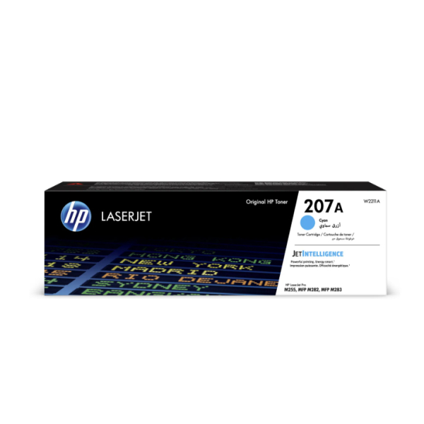 HP W2211A (207A) LASERJET TONER CARTRIDGE - CYAN