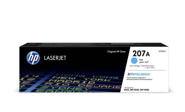 HP W2211A (207A) LASERJET TONER CARTRIDGE - CYAN