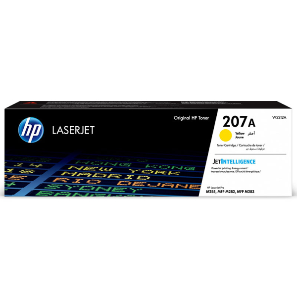 HP W2212A (207A) LASERJET TONER CARTRIDGE - YELLOW