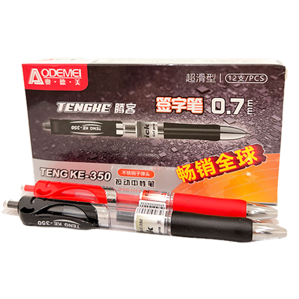 YW-GEL PEN #350 0.7MM - BLACK