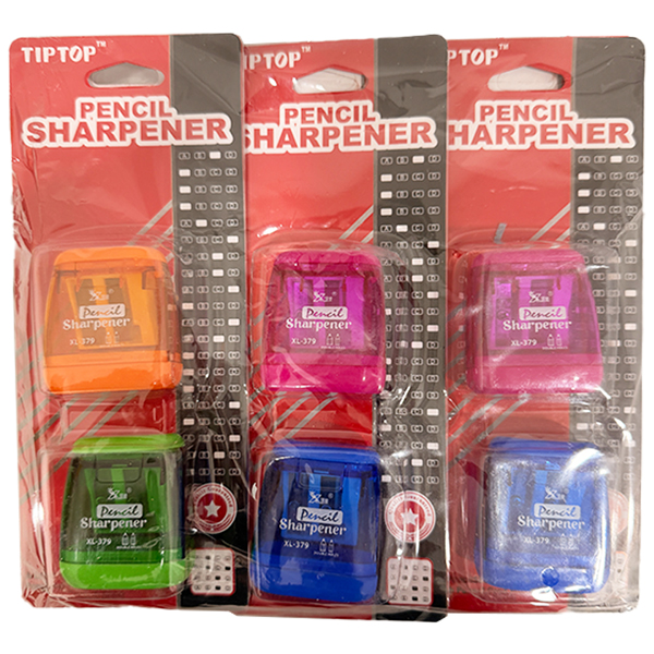 YW-TIP TOP 2 WAY SHARPENER W/CONTAINER
