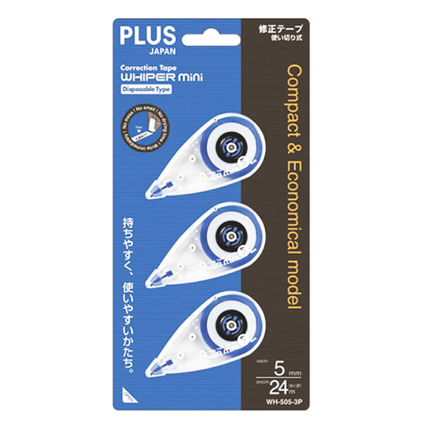 PLUS WH505P-3 CORRECTION TAPES