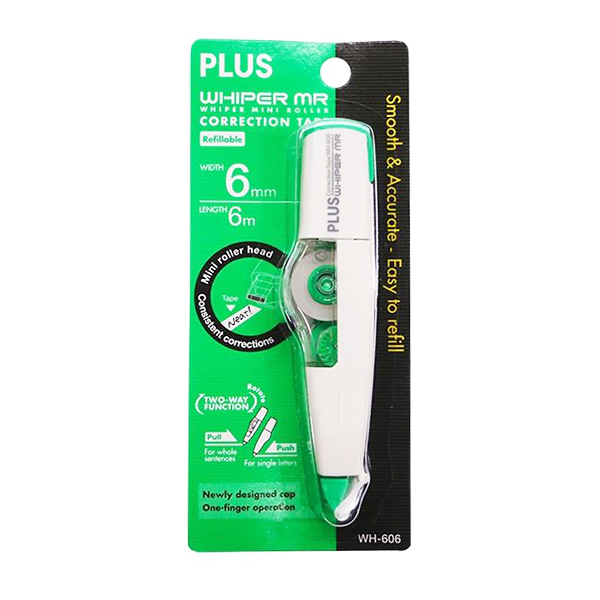 PLUS WH606 CORRECTION TAPE 6M