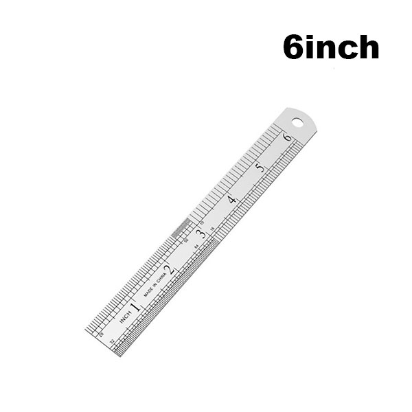 PLASTIC RULER 6"