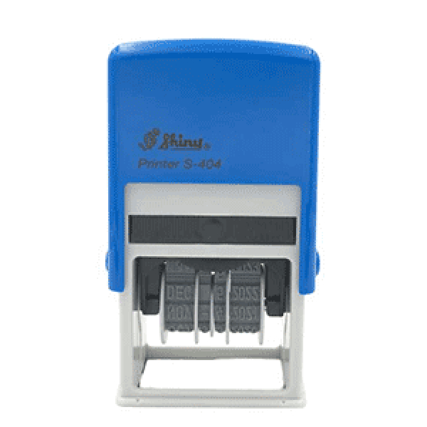 SHINY S404 - "APPROVED WITH DATE" STAMP