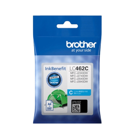 BROTHER LC462 CARTRIDGE - CYAN BROTHER LC462 CARTRIDGE - CYAN