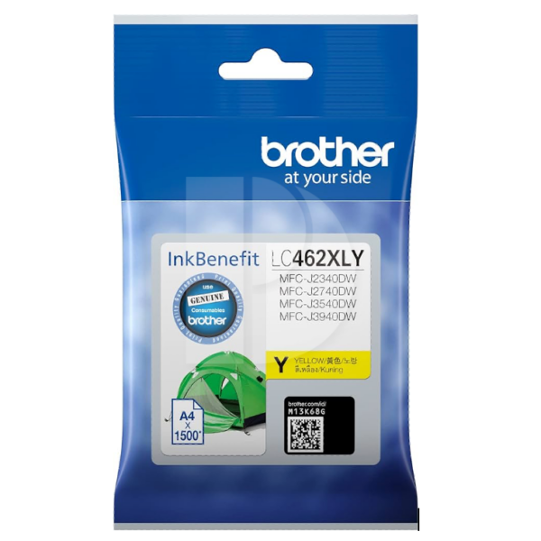 BROTHER LC462 CARTRIDGE - YELLOW BROTHER LC462 CARTRIDGE - YELLOW