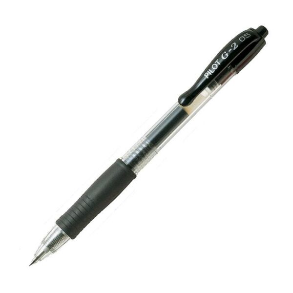 PILOT G2 0.5 GEL PEN - Black (BL-G2-5)