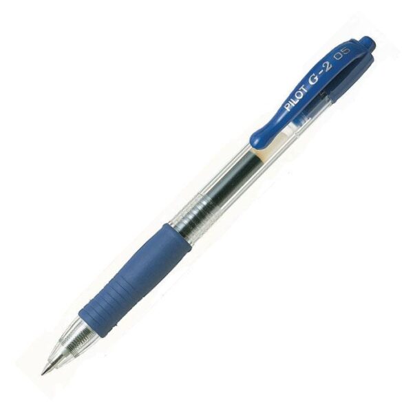 PILOT G2 0.5 GEL PEN- Blue (BL-G2-5)