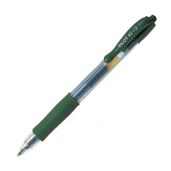 PILOT G2 0.5 GEL PEN - Green (BL-G2-5)